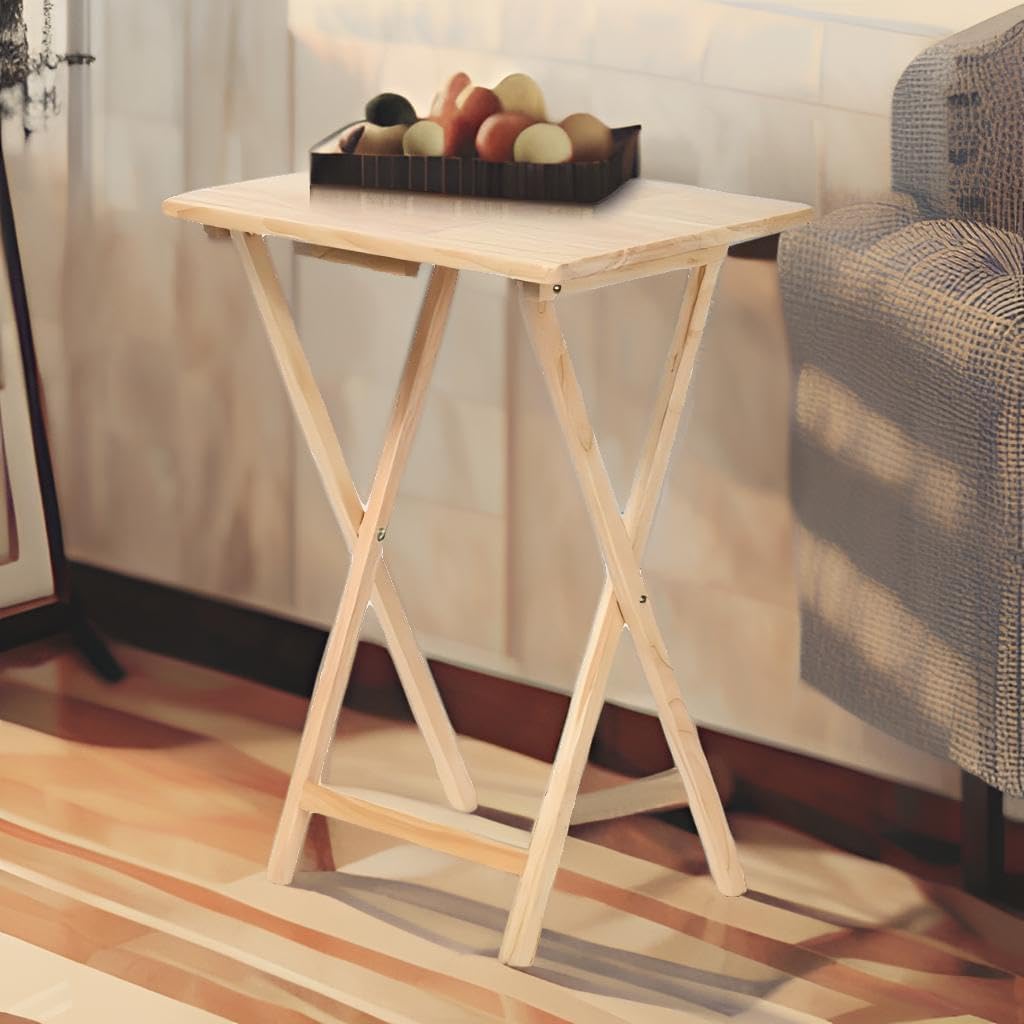 Convenient Foldable TV Tray Table – Ideal for Indoor Use in Small Spaces, Crafted with Durable for Enhanced Stability, Features a Space-Saving Design
